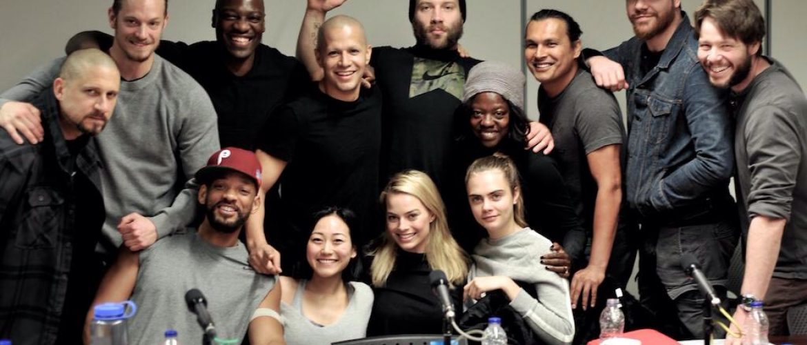 Task Force X Assembles for an Official Suicide Squad Cast Photo!